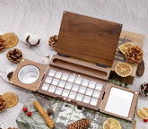 Tri-fold Watercolor Drawing Board Portable Travel Painting Box